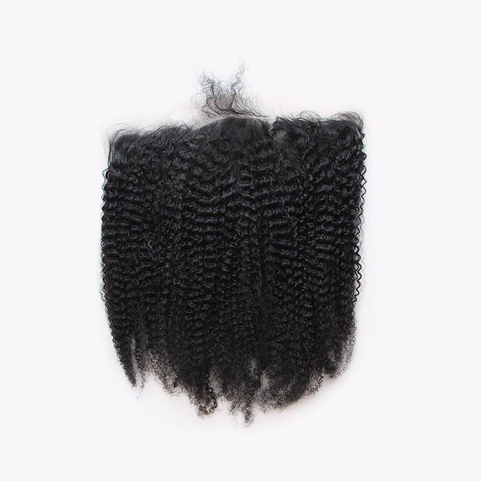Afro Kinky Curly Closures and Frontal